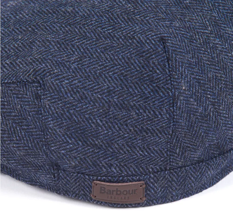 Barbour Barlow Flat Cap in Navy-1